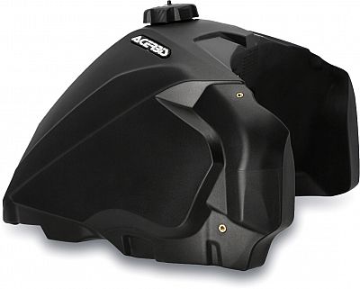 Black Acerbis fuel tank for Yamaha XT 700 Z Ténéré, 23 L capacity, featuring a sleek design with a prominent filler cap and durable plastic material.