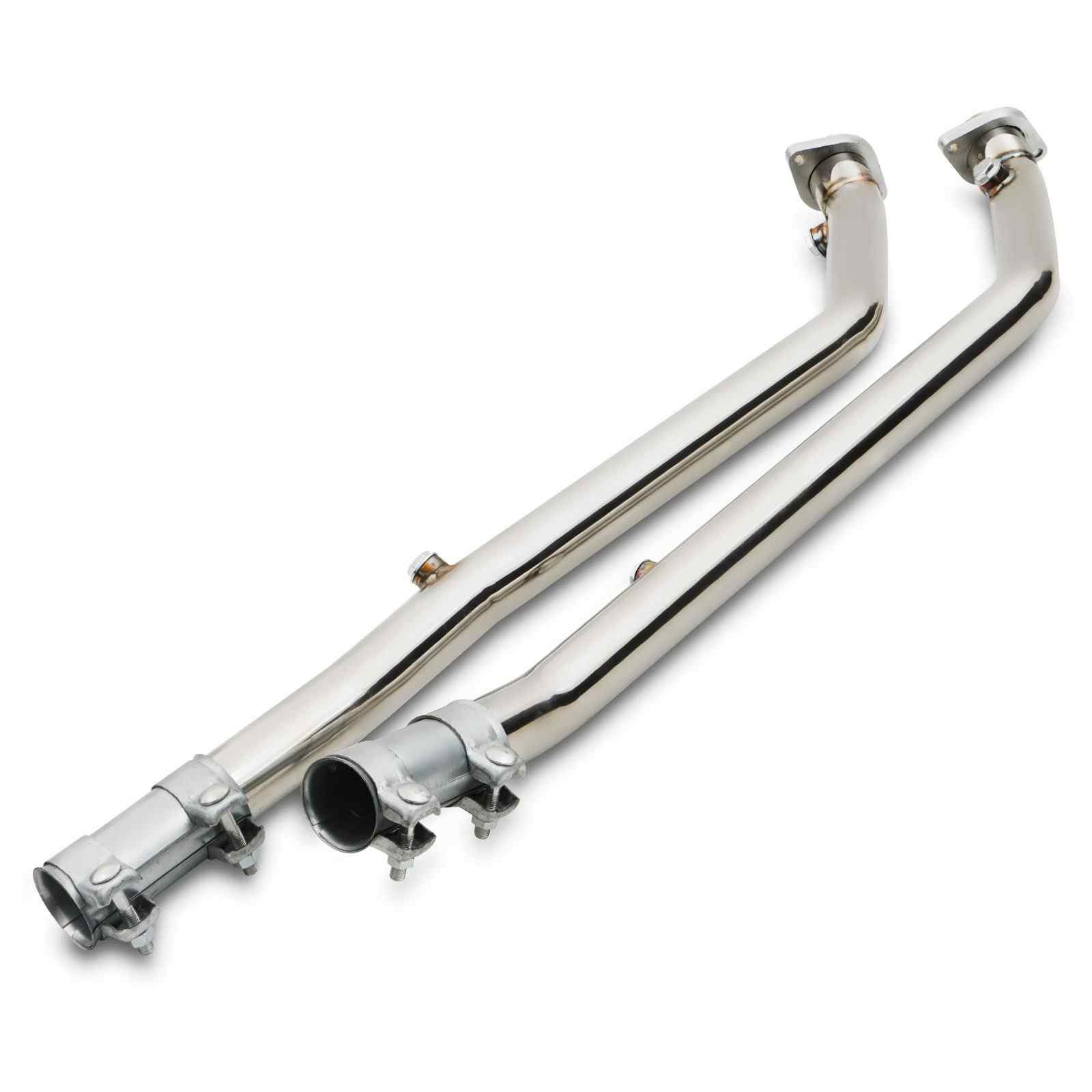 2" Exhaust Decat Pipes - Range Rover Vogue 4.4 V8 Petrol L322 02-06 - image 2