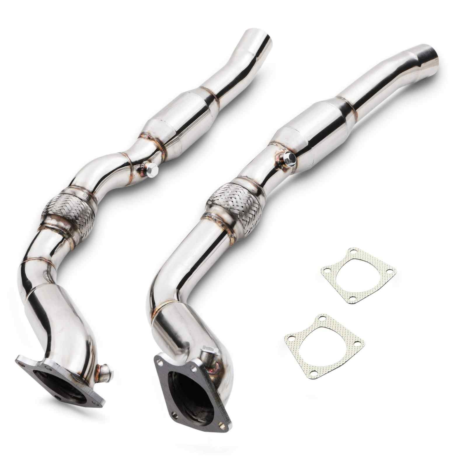 3" 200 CPI Sports Cat Downpipes - Audi RS6 BI-Turbo Saloon / Avant / Quattro 02-04 - image 2