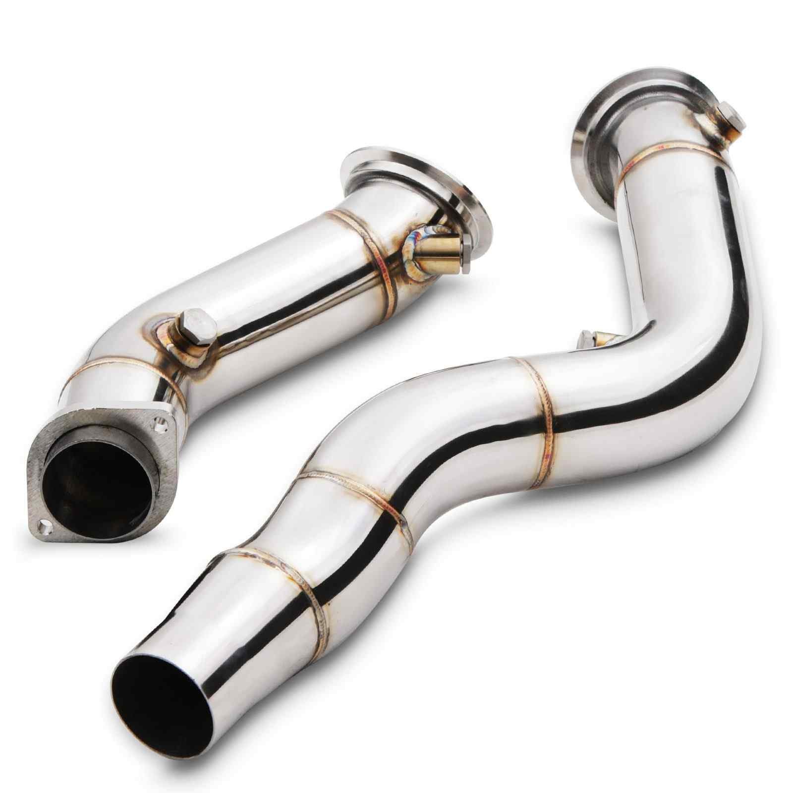3" Exhaust Decat Downpipes & 2nd Decats - BMW 3 4 Series F80 F82 M3 M4 - image 2