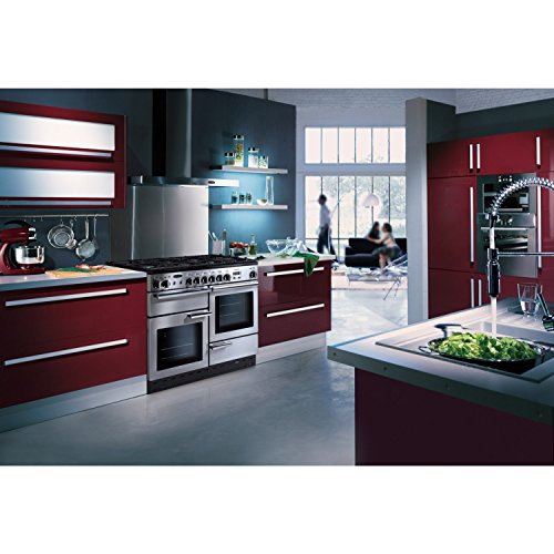 83420 PROFESSIONAL Plus 110cm Ceramic Range Cooker, Stainless Steel/Chrome Trim - image 2