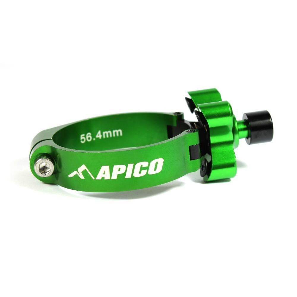 Apico ALCKX85 GRN - Apico Launch Control for Kawasaki KX 85/112 2001-2023, Yamaha YZ85 2002-2023 (53.4mm) Green