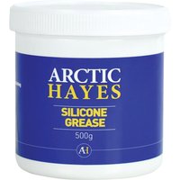Arctic Hayes silicone grease 500g tub with blue label and white lid