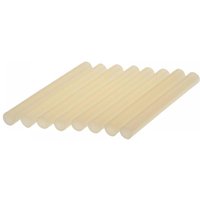 Pack of six translucent Arrow AAP5 all-purpose glue sticks, each 12 x 102mm, arranged in parallel.