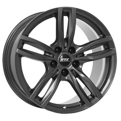 ATS Evolution Alloy Wheels in dark grey, featuring a sleek 5-spoke design, 16x7 inch size, ET31 offset, 5x120 PCD, and 72.6mm centre bore.