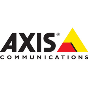 Grey electrical relay with AXIS branding, featuring a triangular logo in red, yellow, and black, designed for reliable switching applications.