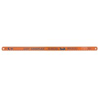 Orange Bahco Sandflex hacksaw blade, 300mm, 32 TPI, with black text and logo, pack of 10.
