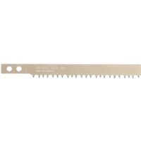 Bahco 51-30 bowsaw blade, 755mm, silver with peg tooth hard point design and two mounting holes.
