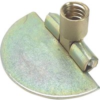 Bailey Lockfast Drain Cleaner Drop Scraper with semi-circular metal blade and brass attachment fitting