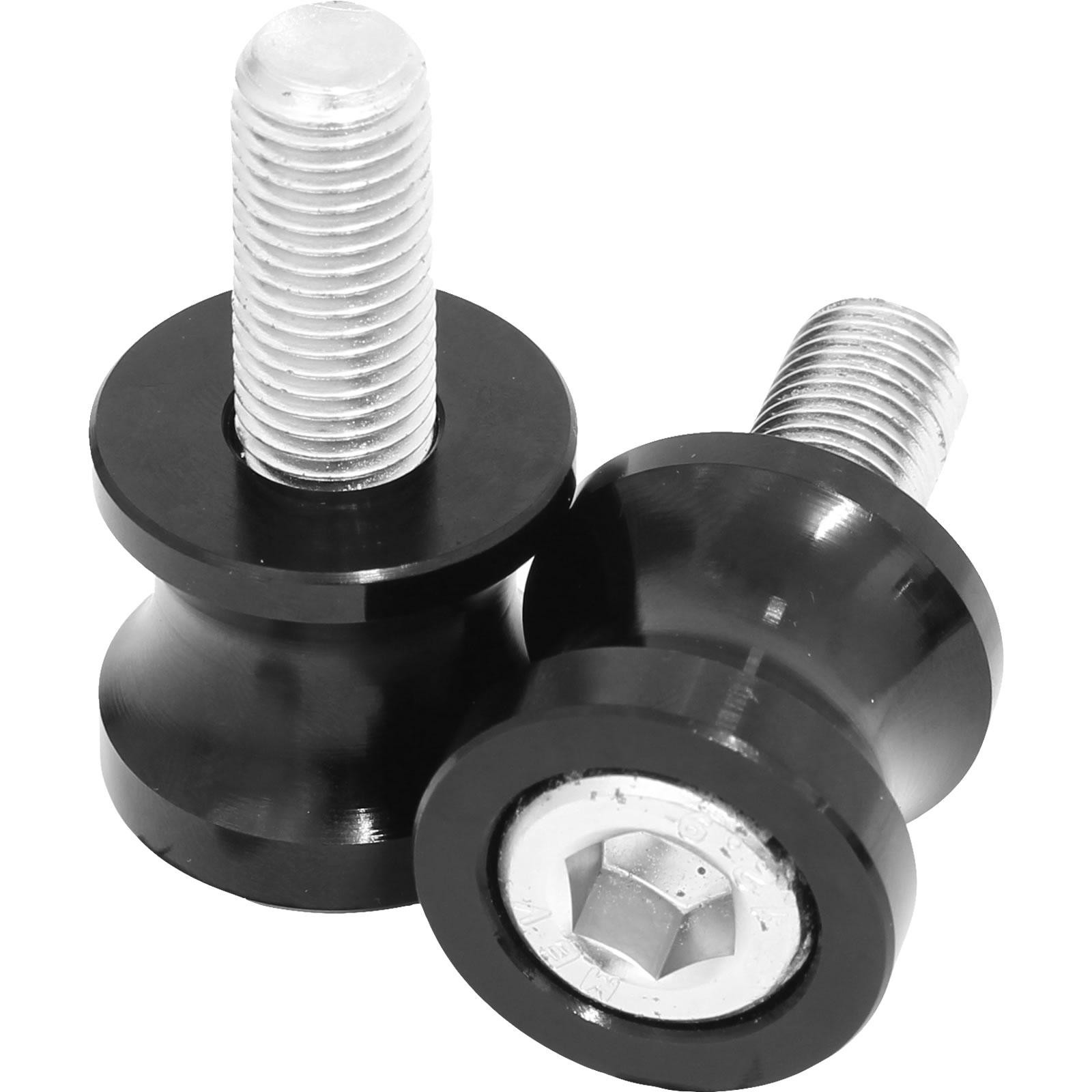 Black Pro Range CNC Aluminium Bobbins 10mm 1.25 Black - image 2