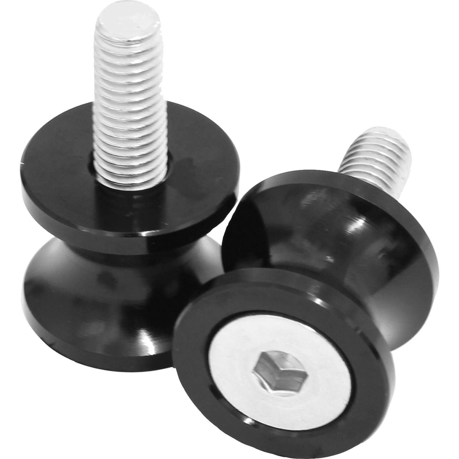 Black Pro Range CNC Aluminium Bobbins 8mm Black - image 2