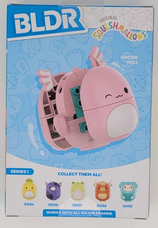 BLDR Squishmallows Archie the Axolotl Construction Set - image 2
