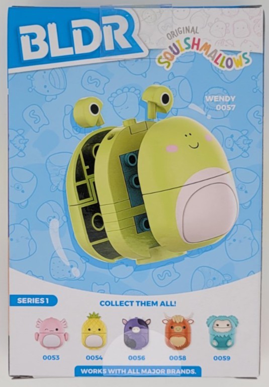 BLDR Squishmallows Wendy The Frog Construction Set - image 2