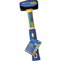 BlueSpot Club Hammer with black head, yellow and blue handle, and attached product tag.