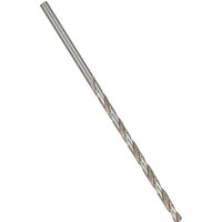 Bosch long series metal drill bit, 5mm, silver, spiral fluted design, pack of 5.