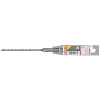 Bosch SDS plus-3 drill bit, 6 × 100 × 160mm, silver with spiral flutes and labeled packaging.