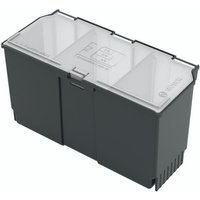 Gray Bosch Medium Accessory Box Size M with clear lid and secure latch.