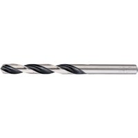 Bosch 10mm HSS Twist PointTeQ drill bit, silver with black spiral grooves, cylindrical shank.