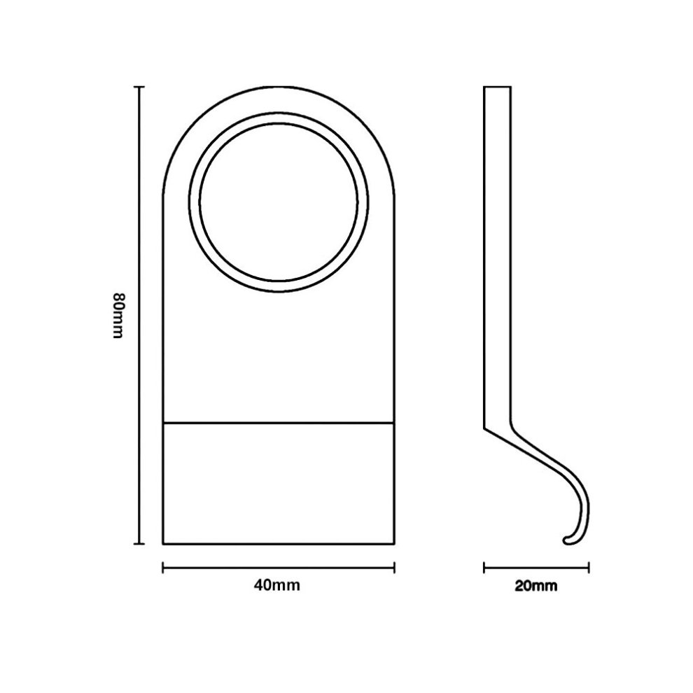 Brass Cylinder Door Pull - image 4