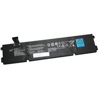 Black rectangular BTI 60.8 4-cell battery with white text and symbols for Razer Blade laptops.
