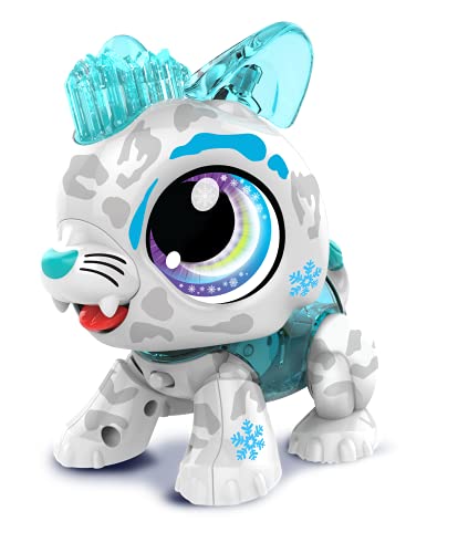 Build a Bot Snow Leopard Buildable Electronic Pet - image 3