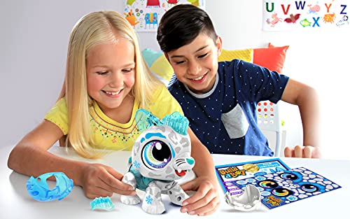 Build a Bot Snow Leopard Buildable Electronic Pet - image 4