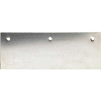 Rectangular silver Bulldog blade for 1190 Premier Floor Scraper with three mounting holes along the top edge.