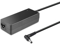 Black CoreParts MBA50156 power adapter/inverter with a sleek rectangular design, featuring a single output connector and a power cable.