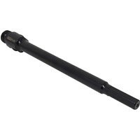 Black Coreplus Diamond Core Hex Extension Adaptor with cylindrical body and hexagonal end for drilling applications.
