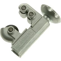 Gray Cutter Tube Model O by Bailey, featuring a robust metal body with dual rollers and a circular cutting wheel.