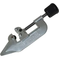 Monument Cutter Tube No2A, silver metal body, black handle, adjustable cutting wheel, designed for precision tube cutting.