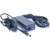 Black Dell KT2MG power adapter with attached cables and three-prong plug.