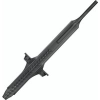 Black Dewalt driver blade replacement kit for DCN890 nailer, featuring a long, slender, and textured metal design.