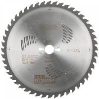 Circular saw blade by Dewalt, silver with 48 teeth, model DT4332-QZ, 315mm diameter, 30mm arbor hole.