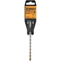 Dewalt SDS Plus Extreme 2 drill bit, 7x160mm, silver with spiral flutes and black packaging.