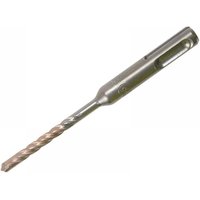 Dewalt SDS Plus Extreme 2 drill bit, 8x460mm, silver with spiral fluting and pointed tip.