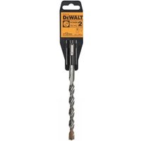 Dewalt SDS Plus Extreme 2 drill bit, 12x200mm, silver with spiral flutes and orange packaging label.