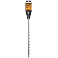 Dewalt SDS Plus Extreme 2 drill bit, 12x350mm, with spiral fluting and orange-black packaging.
