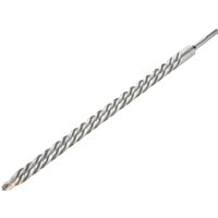 Dewalt SDS Plus Extreme 2 drill bit, 22x450mm, silver with spiral fluting and pointed tip.