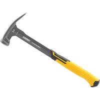 DeWalt MIG Weld Rip Claw Hammer with black metal head and yellow ergonomic handle.