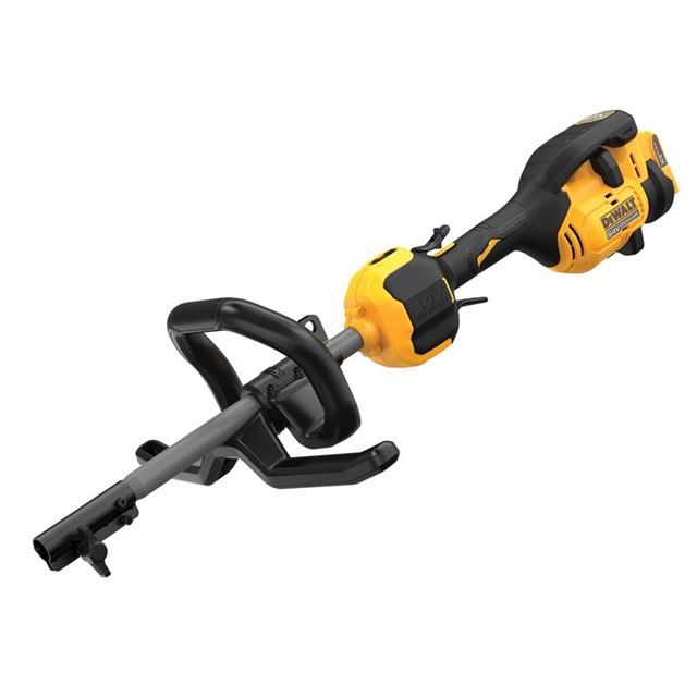Cordless DeWALT Rotary Tool in black and yellow, featuring a comfortable grip, adjustable speed dial, and a robust design, capable of 5800 RPM for versatile applications.
