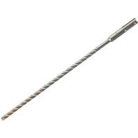 DeWalt SDS Plus XLR concrete drill bit, 8x210x150mm, silver with spiral fluting and cylindrical shank.