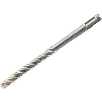 Silver DeWalt SDS Plus XLR concrete drill bit with spiral flutes, 10 x 210 x 150mm size.