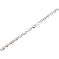 Silver DeWalt 10mm multi-material drill bit, 200mm length, twisted design, hexagonal shank.