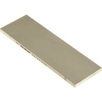 Rectangular DMT 150mm diamond sharp whetstone with a smooth, metallic surface.