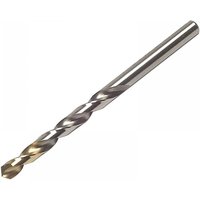 Gold Dormer HSS-TiN coated jobber drill bit, 7mm diameter, 109mm overall length, 69mm working length.