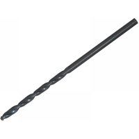 Dormer A100 HSS jobber drill bit, 1.70mm diameter, 43mm overall length, black finish, spiral fluted design.