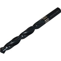 Black Dormer A100 HSS jobber drill bit, 16mm diameter, 178mm length, with spiral flutes and cylindrical shank.