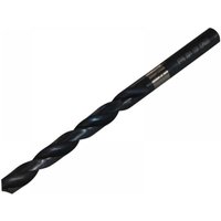 Black Dormer A100 HSS jobber drill bit, 7.50mm diameter, spiral flutes, 109mm overall length, 69mm working length.