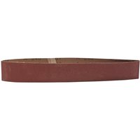 Brown Draper 50 x 686mm 240 grit sanding belt with a smooth, looped design for use with model 05096.